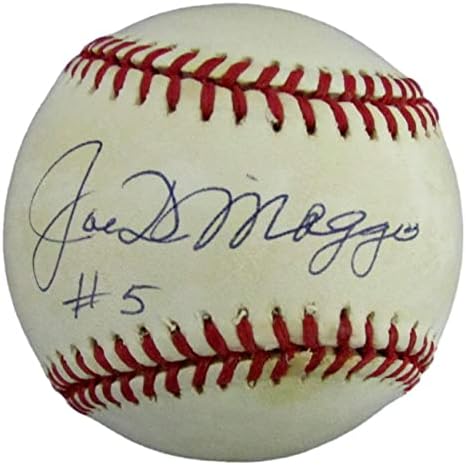 JOE DIMAGGIO חתימה רולינגס OAL בייסבול ניו יורק ינקי PSA/DNA 170508 - כדורי בייסבול עם חתימה