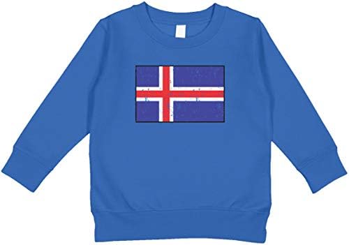 דגל אמדסקו של סווטשירט פעוט באיסלנד