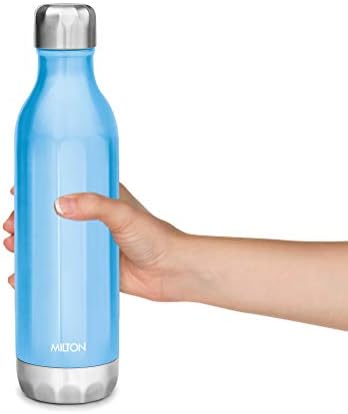 מילטון בליס 900 תרמוסטיל 24 שעות בקבוק מים חמים וקרים, 790 מל, כחול