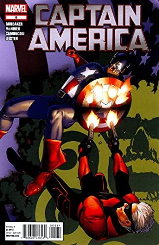 קפטן אמריקה 5 וי-אף; מארוול קומיקס / אד ברובייקר