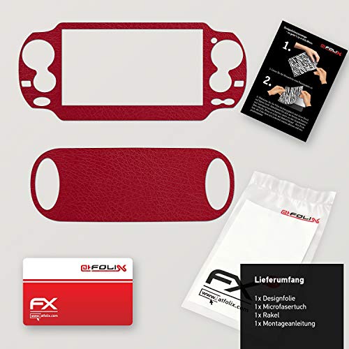מדבקות מדבקה של Sony PlayStation Vita FX-Lead-red עבור פלייסטיישן ויטה