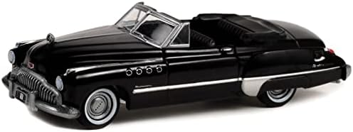 1949 רודמאסטר להמרה שחור מתכתי שחור שודד סדרת 27 1/64 דייקאסט דגם רכב על ידי גרינלייט 28110