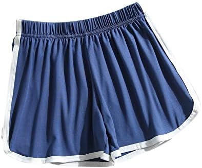 מכנסי נשים קצרים נמוך עליית טרנינג סווטריסטים אלסטיים שרוך מכנסי טרנינג מכנסי ריצה רגילים ישר עם מכנסי כיס