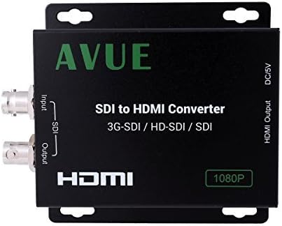 Avue SDI לממיר HDMI תומך ב- 3G-SDI / HD-SDI / SDI One Looping SDI פלט, ציון שידור