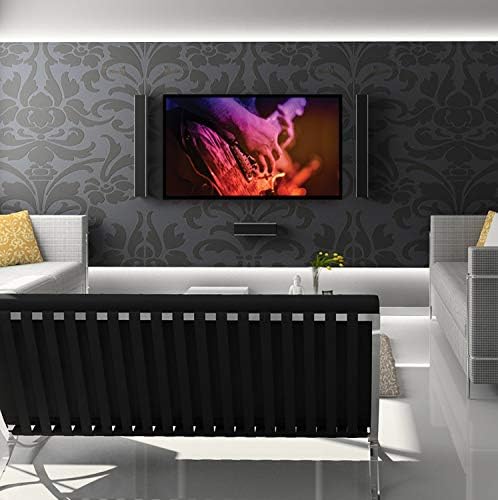 Vutec Elegante מסך מקרן קיר קבוע 91in 16:10 Ultra HD/8K מוכן לשפר את פני השטח עם ביצועים גבוהים אנטי-קריאות קולנוע ביתי הופעה קולנועית