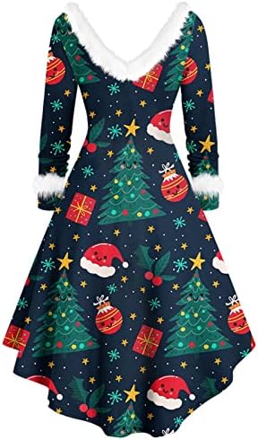 שמלות משובצות לחג המולד של חג המולד משנות החמישים משנות החמישים משנות החמישים משנות החרי