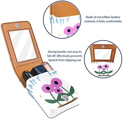 חמוד נייד איפור תיק קוסמטי פאוץ, שפתון מחזיק איפור ארגונית, אביב פרח קריקטורה