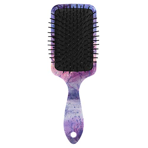 מברשת שיער של כרית אוויר של VIPSK, עץ סגול צבעוני פלסטי, עיסוי טוב מתאים ומברשת שיער מתנתקת אנטי סטטית לשיער יבש ורטוב, עבה, מתולתל או