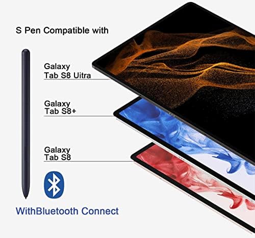 Galaxy Tab S8 Stylus PEN החלפת SAMSUNG GALAXY TAB S8, TAB S8 +, TAB S8 Ultra Touch Stylus S Pen + TIPS/NIBS
