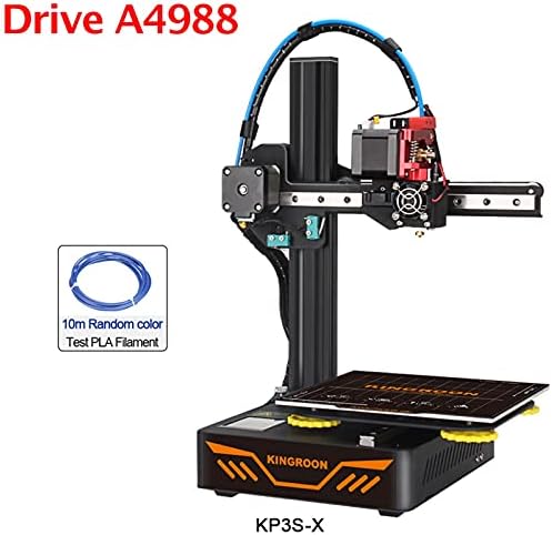 SUTK KP3S DIY DIY 3D ערכת מדפסת מרשימה 3D מככבת ישירה TMC2225 נהג מדריך מתכת כפול מסילה 180 * 180 * 180 ממ