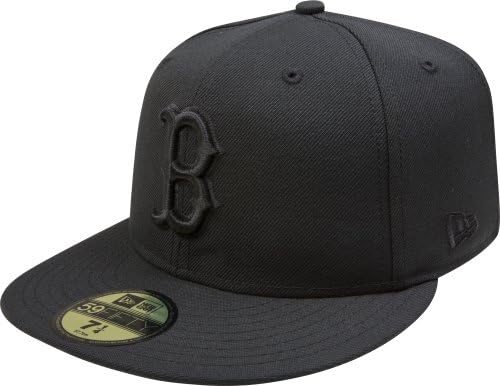 עידן חדש MLB שחור על כובע מצויד שחור 59fifty