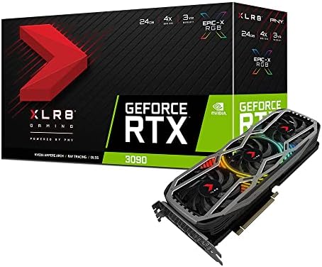 PNY GeForce RTX ™ 3090 24GB XLR8 GAIMING Revel Epic-X RGB ™ Triple Card Card Card
