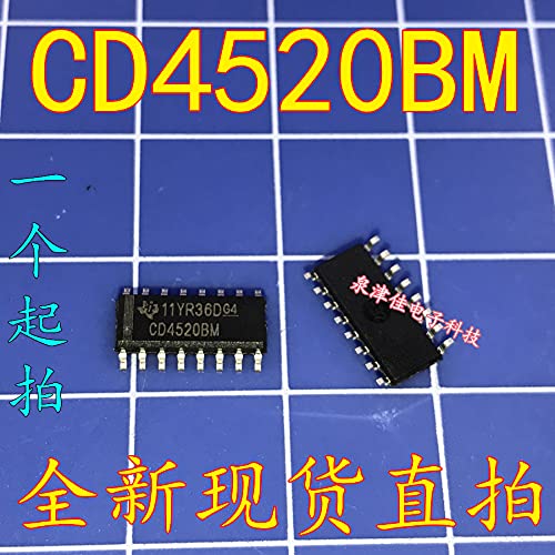 10 יחידות CD4520 CD4520BM SOP-16