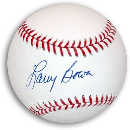 לארי בואה חתימה על חתימה של MLB בייסבול חתימה - כדורי חתימה