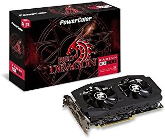 PowerColor AMD Radeon Dragon Red Dragon RX 580 8GB GDDR5 1 X DL DVI-D / 1 X HDMI / 3 x כרטיס גרפי של DisplayPort