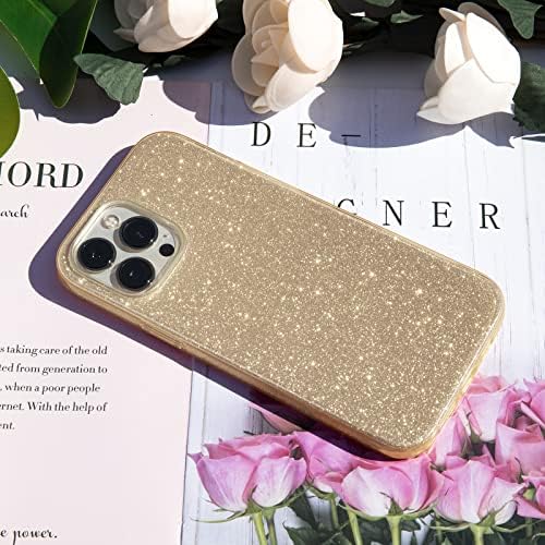 MateProx תואם ל- iPhone 13 Pro Case Bling Bling Sparkle Girls Cute Cover Cover Cover Logy עבור iPhone 13 Pro 6.1 2021