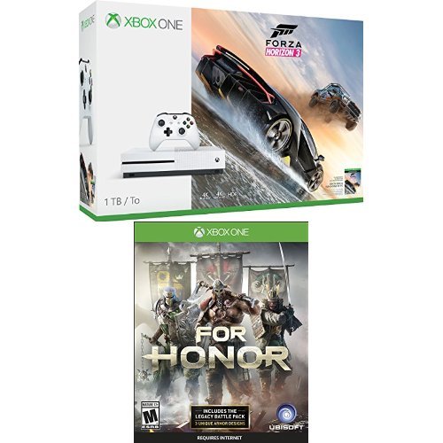 קונסולת Xbox One S 1TB - Forza Horizon 3 חבילה + לכבוד