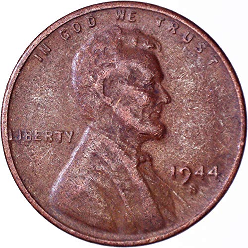 1944 S Lincoln Weat Cent 1C בסדר מאוד