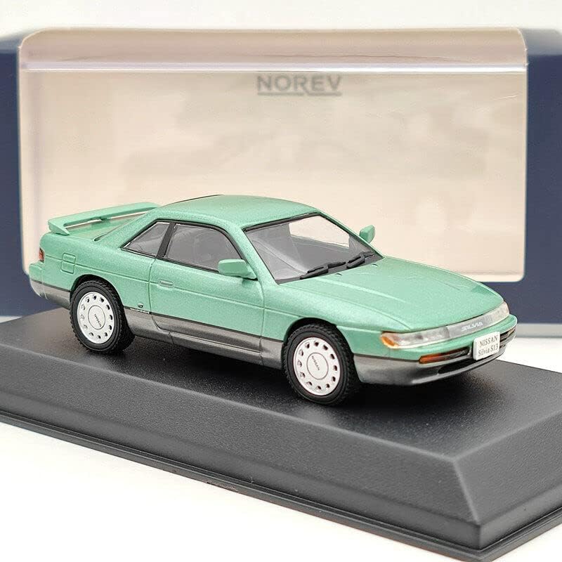נורב 1: 43 1988 סילביה ס13 אור ירוק מתכתי דגם צעצועי רכב מוגבל אוסף אוטומטי מתנה