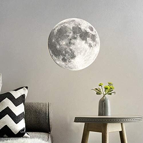 זולוקס מנורת ירח 3 ד - 10 מנורת אור ירח לד מנורת ירח לונה עם שלט רחוק ו-12 שלבי ירח, אור לילה ירח 3 ד אור קיר ירח יום הולדת הטוב ביותר