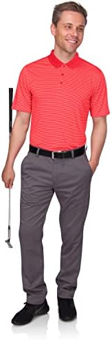 חולצות גולף בכושר יבש לגברים - חולצת פולו של שרוול קצר של שרוול קצר