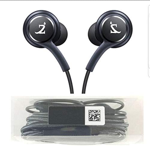 אוזניות סטריאו של Zamzam Pro התואמות ל- ASUS ZT581KL שלך עם כפתורי מיקרופון מובנים ללא ידיים + אודיו ברור של טיטניום דיגיטלי דיגיטלי!