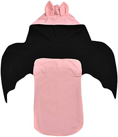 קמידי יילוד תינוקת חמוד עטלף בצורת ברדס מקבלת שמיכה כותנה כותנה מתנה מקלחת שק שינה מתנה לילדה תינוקת