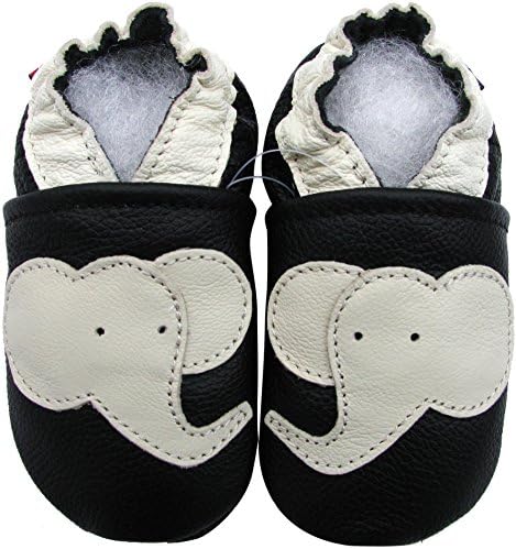 פעוט ילדים יוניסקס נעל בעלי החיים פרח רך בלעדי עור תינוק נעליים