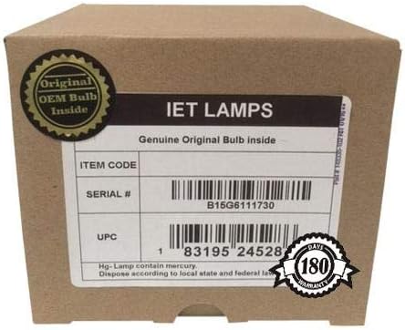 מנורת החלפת OEM מקורית למקרן הקרנה דיגיטלית Highlite 260 HB - מנורות IET עם אחריות לשנה