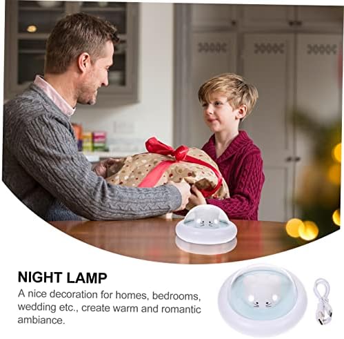 ילדי משתלת ילדה חדר שינה לצד מיטת קריקטורה לילה עבור חללית נטענת ב מתנה מנורת לילה מנורות לילה חמוד אור בעלי החיים מנורת ילד