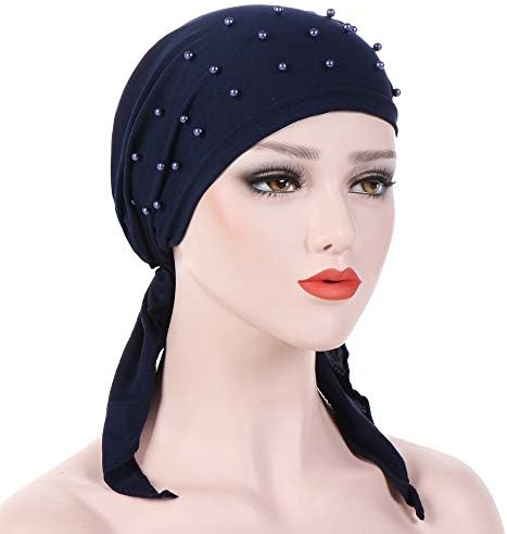 אובדן שיער אובדן חרוז ראש טורבן צעיף נמתח נשים מוסלמיות כובע כותנה כובעי בייסבול כובעי נשים כובעי בייסבול