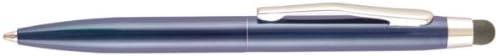 St. Tropez Petite 2-in-1 Stylus & Pen w/Black Ink Bloet-Blue Barrel