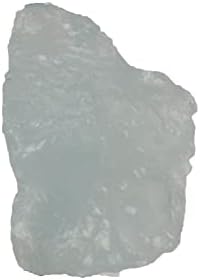 Gemhub 16.8 CT אקווה סקיי אקוומרין מחוספס אבן חן רופפת מוסמכת אקוומרין צ'אקרס גבישי ריפוי, אבן אנרגיה, אבן חן רופפת שמנמנות