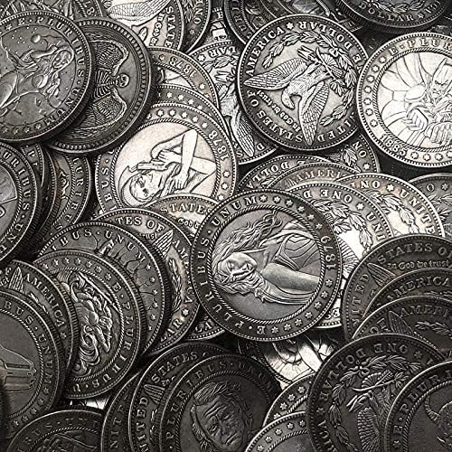 1981 מטבע עתיק אמריקאי נשר נשר מצופה כסף מטבע זיכרון מטבע מטבע ישן נובל לא מחזור ניקל אמריקאי מורגן מטבע מלאכה דקורטיבית