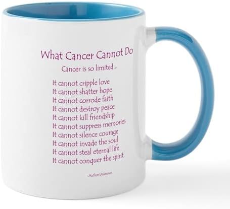 קפה מה סרטן לא יכול לעשות שיר ספל קרמיקה ספל קפה, תה כוס 11 עוז