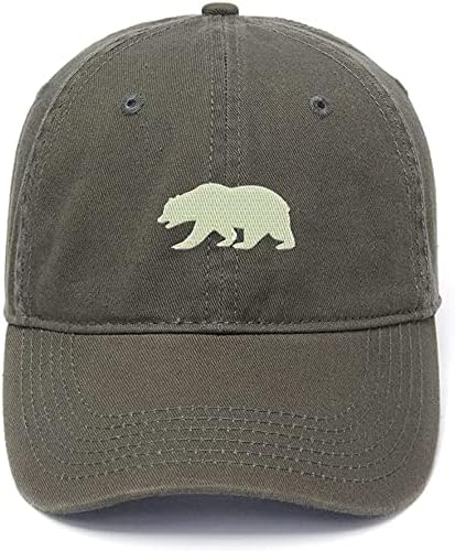 גברים של בייסבול כובע דוב של קליפורניה רקמת כובע כותנה רקום מזדמן בייסבול כובעים