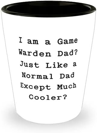 אני אבא של מנהל המשחקים. בדיוק כמו אבא רגיל מלבד הרבה יותר מגניב. כוס שוט של אבא, סרקזם אבא, כוס קרמיקה לאבא