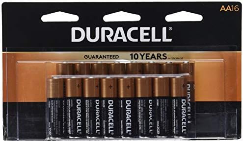סוללת Coppertop של Duracell, שחור