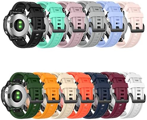מתאים ל Garmin Fenix ​​6S Pro Watchs להקות לנשים, Fenix ​​5S Plus Band 20 ממ כושר מהיר בכושר סיליקון רצועות רצועות אביזרים רצועות שורש
