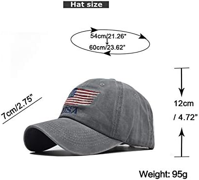 אמריקאי דגל כובעי בציר שטף במצוקה כותנה אבא כובע בייסבול כובע מתכוונן נהג משאית יוניסקס סגנון בארה ' ב