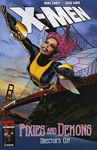 אקס-מן: פיקסיז ושדים גזרת הבמאי 1 וי-אף / נ. מ.; ספר קומיקס מארוול