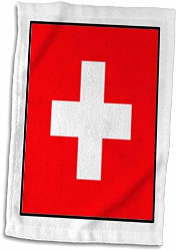 כפתורי דגל עולמי פלורן עולמי - תמונה של כפתור דגל סוויס - מגבות