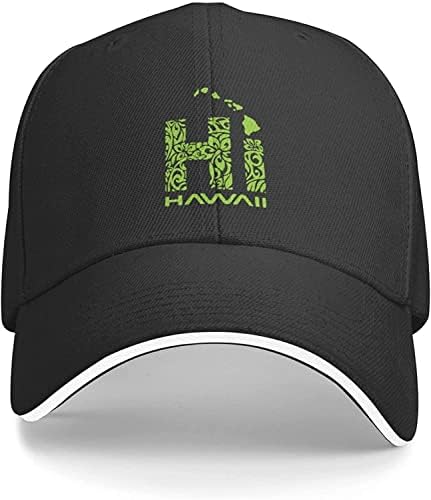 איי הוואי שבטי היי הוואי בייסבול כובע מתכוונן מצחיק נהג משאית כובע למבוגרים יוניסקס שמש כובע