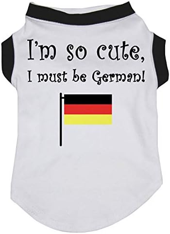 Petitebella אני כל כך חמוד אני חייב להיות חולצת כלבים גור גרמנית